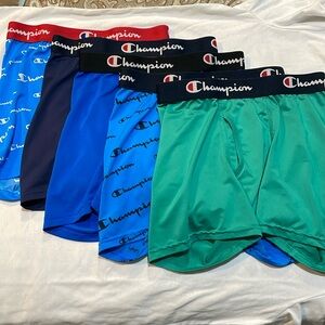 Champion Boy's Boxer Brief Underwear, 5 pair, Size Large